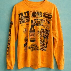 Find Sleep Another Sleepless Night Long Sleeve Tee Size L